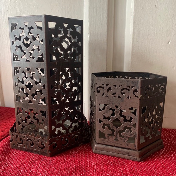 Ornate Candle Holders